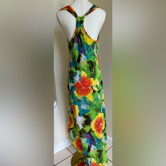 Tropical Print Sundress- Large - Picture 2 of 8
